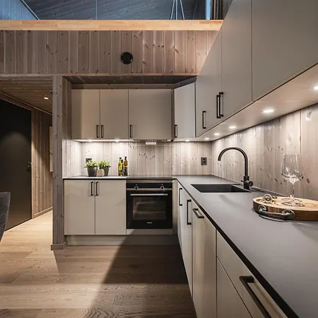 Apartment Penthouse With Large Rooftop Terrace, In-ski Out In Hemsedal