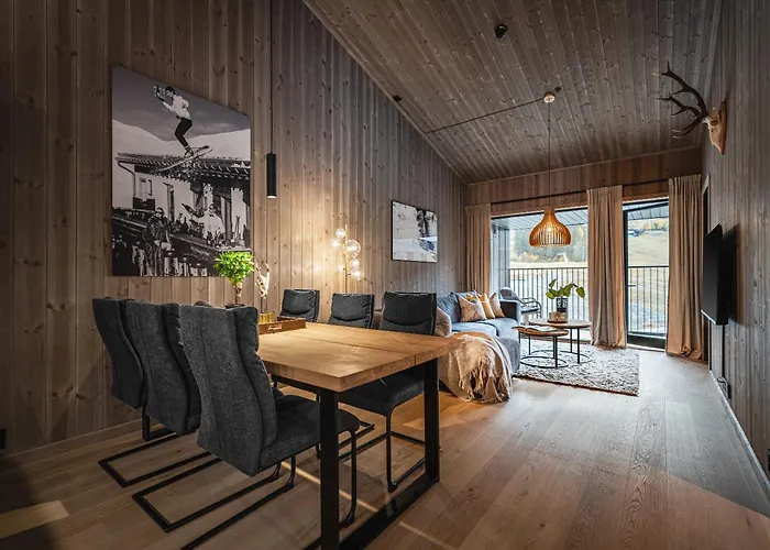 Penthouse With Large Rooftop Terrace, In-ski Out In Apartment *