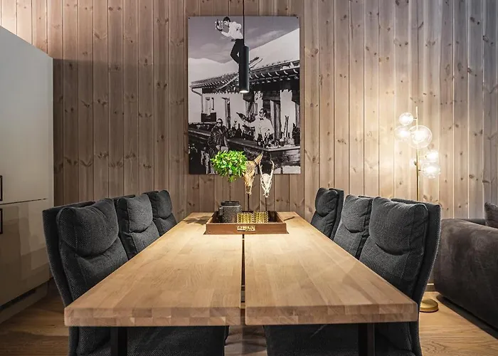 Apartment Penthouse With Large Rooftop Terrace, In-ski Out In Hemsedal