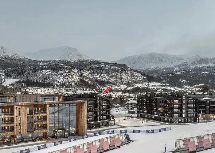 Apartment Penthouse With Large Rooftop Terrace, In-ski Out In Hemsedal